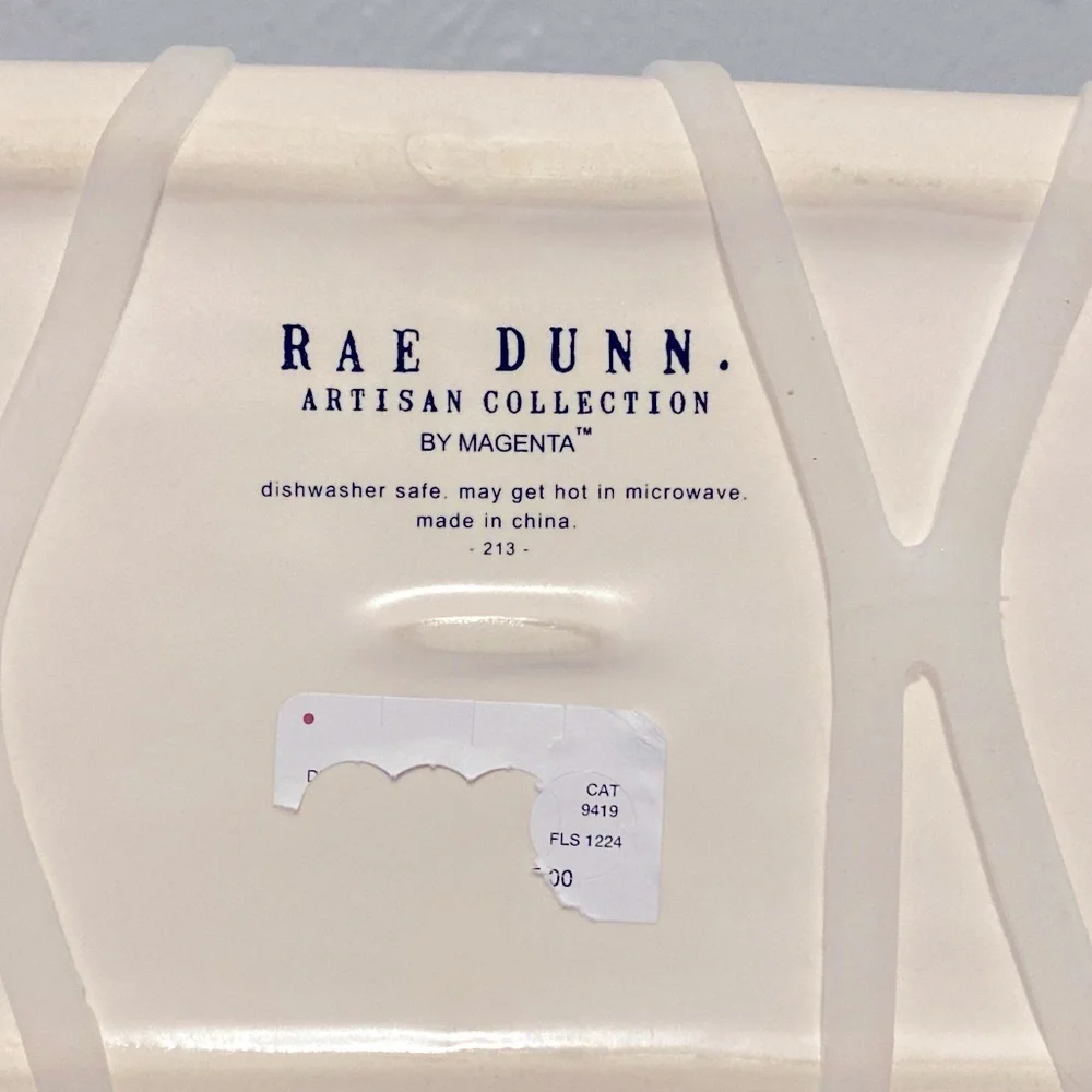 ❤️ Rae Dunn Cream and Sugar Set with Ceramic Tray